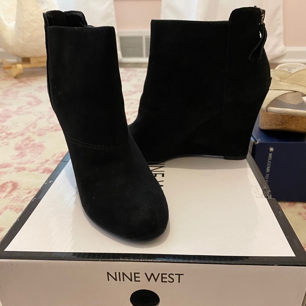Nine West Black Ankle Bootie